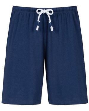 Mey Kurze Schlafhose - Blau
