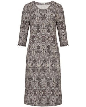 Peter Hahn Kleid 3/4-Arm - Grau