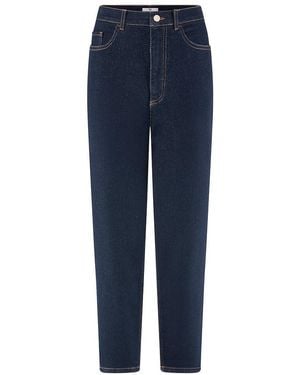 DAY.LIKE Knöchellange Jeans - Blau