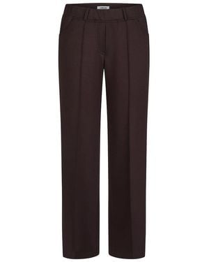 KjBRAND Jersey-hose - Braun