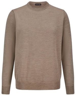 Louis Sayn Rundhals-Pullover - Braun