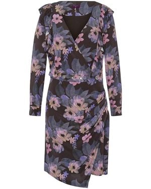 TALBOT RUNHOF X PETER HAHN Kleid, Gr. S - Lila