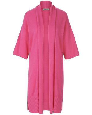 Peter Hahn Strickmantel aus 100% premium-kaschmir - Pink