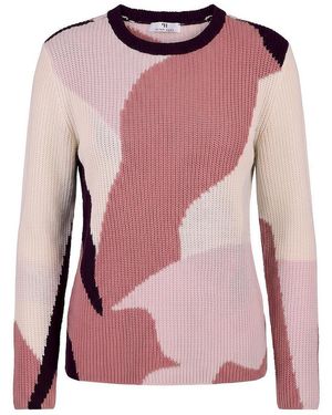 Peter Hahn Rundhals-Pullover - Pink