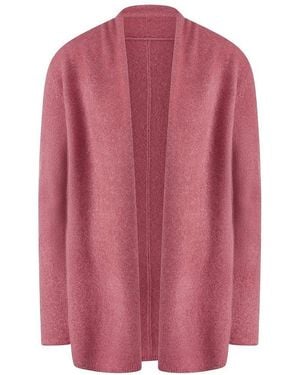 include Long-Strickjacke - Pink