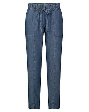 Peter Hahn Enkellange Jeans Van - Blauw