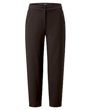 Peter Hahn Wide Fit-7/8-Broek Van - Zwart