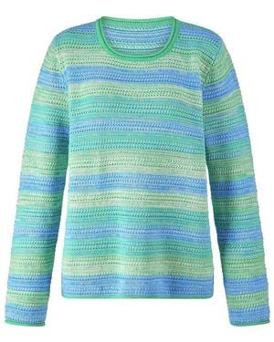 Emilia Lay Rundhals-Pullover - Blau