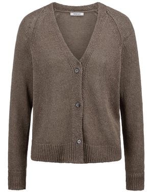 Peter Hahn Strickjacke - Braun