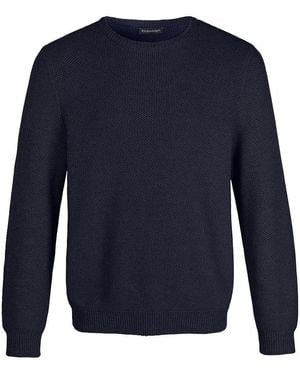 Louis Sayn Rundhals-Pullover - Blau