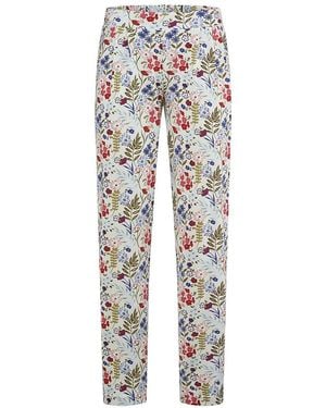 Green Cotton Hose Karla - Grau