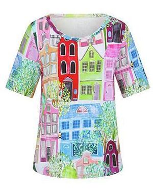 efixelle Shirt Ronde Hals Van - Wit