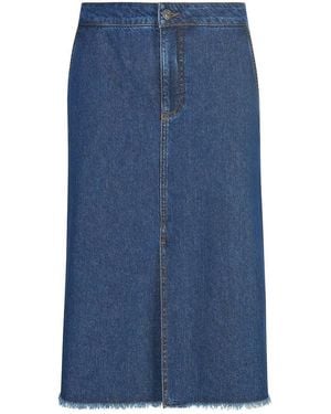 Peter Hahn Jeansrock - Blau