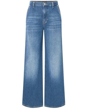 Joop! Wide Fit-Jeans Van - Blauw