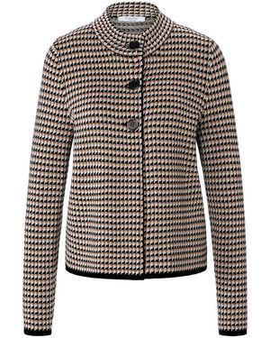 mayfair by Peter Hahn Strickjacke, Gr. S - Grau