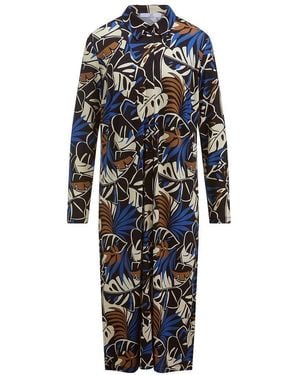 Emilia Lay Jersey-Kleid, Gr. M - Blau