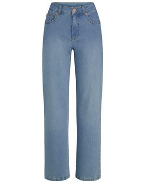Peter Hahn Comfort Fit-7/8-Jeans - Blau