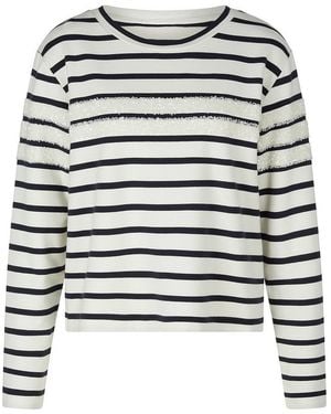 Margittes Sweatshirt - Weiß