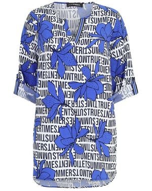 Doris Streich Blusen-Shirt - Blau