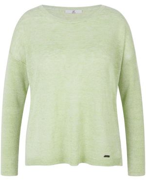 Emilia Lay Rundhals-Pullover - Grün