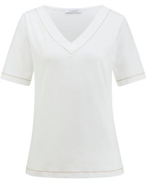 Peter Hahn V-shirt - Weiß