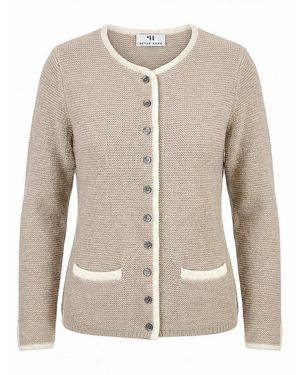 Peter Hahn Strickjacke - Natur