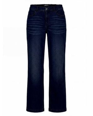 Emilia Lay Wide Fit-Jeans - Blau