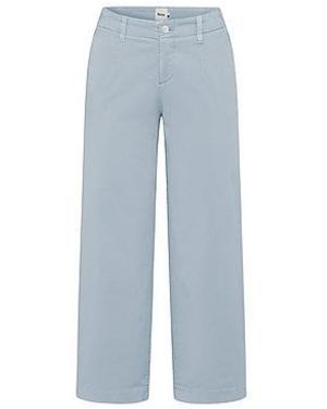 Brax Wide Leg 7/8-Broek Van - Blauw