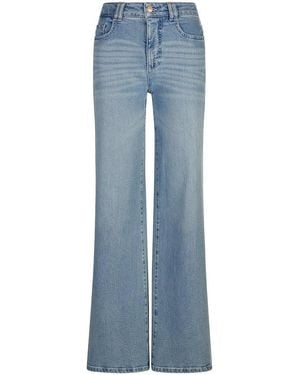 DAY.LIKE „Wide Leg“-Jeans - Blau