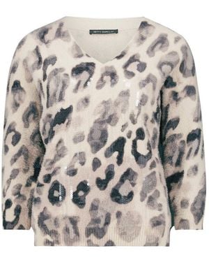Betty Barclay V-Pullover - Grau