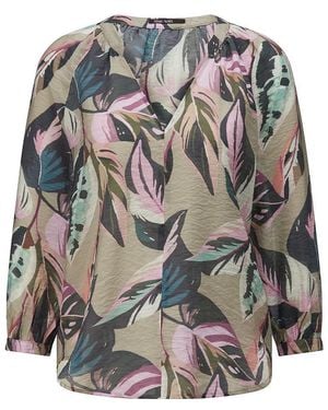 MARC AUREL Bluse, Gr. S - Grau