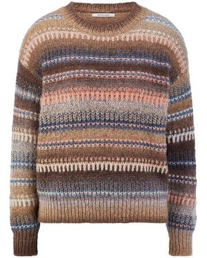 Peter Hahn Rundhals-Pullover - Grau