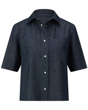Basler Jeans-bluse - Blau