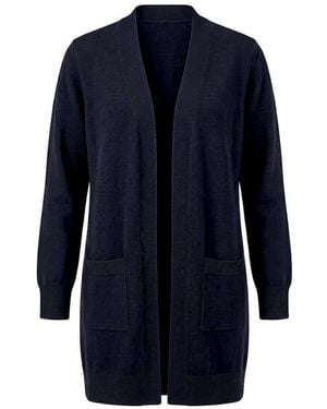 Emilia Lay Long-Strickjacke - Blau