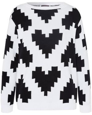 Mybc Rundhals-Pullover - Schwarz
