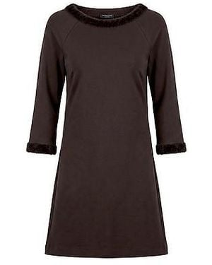 Margittes Sweatjurk Van - Bruin