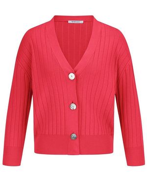 Peter Hahn Cardigan Aus 100% Supima-Baumwolle - Rot