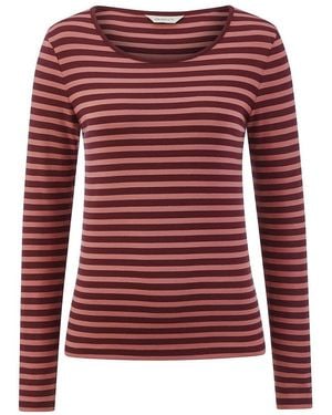 GANT Rundhals-Shirt, Gr. M - Rot