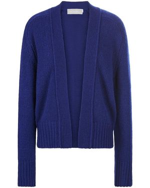 include Strickjacke Aus 100% Kaschmir - Blau
