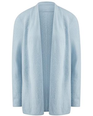 include Long-Strickjacke - Blau