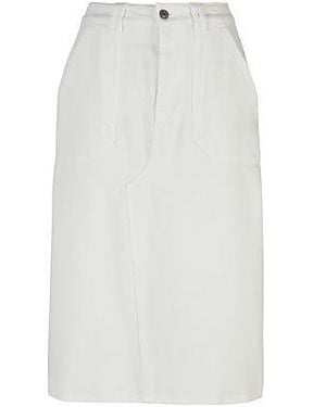 DAY.LIKE Jeansrok Riemlussen Van - Wit