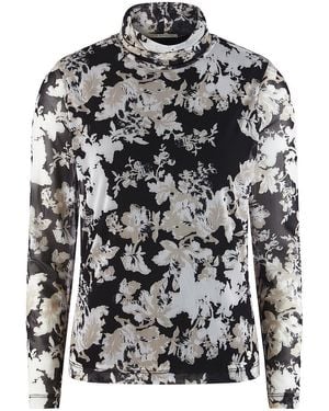 Uta Raasch Mesh-Shirt Van - Grijs