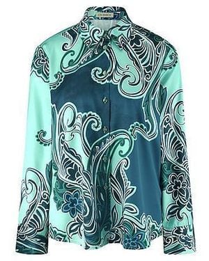 Uta Raasch Blouse Lange Mouwen Van - Groen