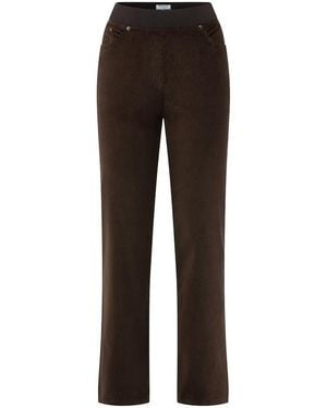 RAPHAELA by BRAX 7/8-hose modell carina cord - Braun