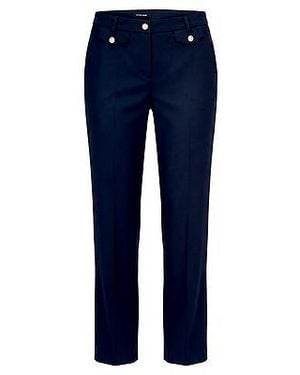 Peter Hahn Enkellange Broek Van - Blauw