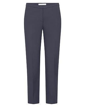 RAFFAELLO ROSSI Enkellange Slim Fit-Broek Van - Blauw