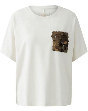 Ouí Rundhals-Shirt - Weiß