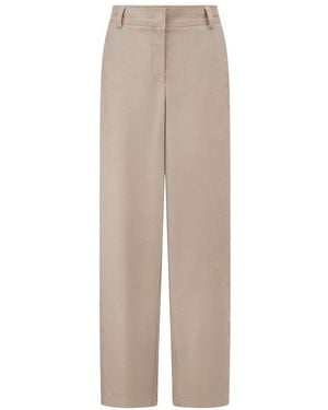Peter Hahn Knöchellange Modern Fit-Hose - Natur
