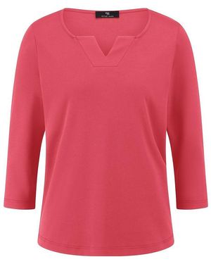Peter Hahn Rundhals-Shirt - Pink