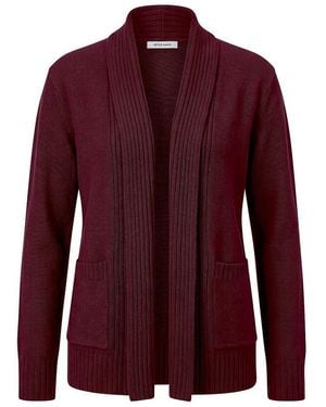 Peter Hahn Strickjacke - Rot